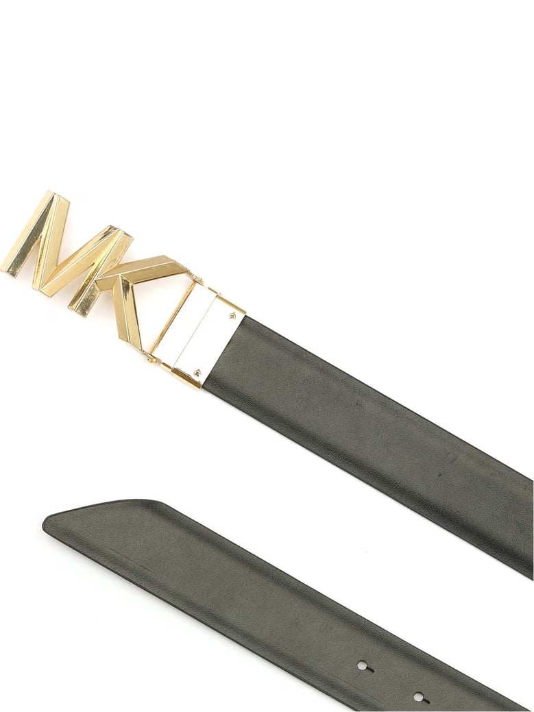 mk buckle reversible monogram belt by Selfnex