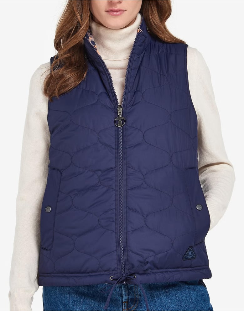 apia reversible quilted gilet vest by Selfnex