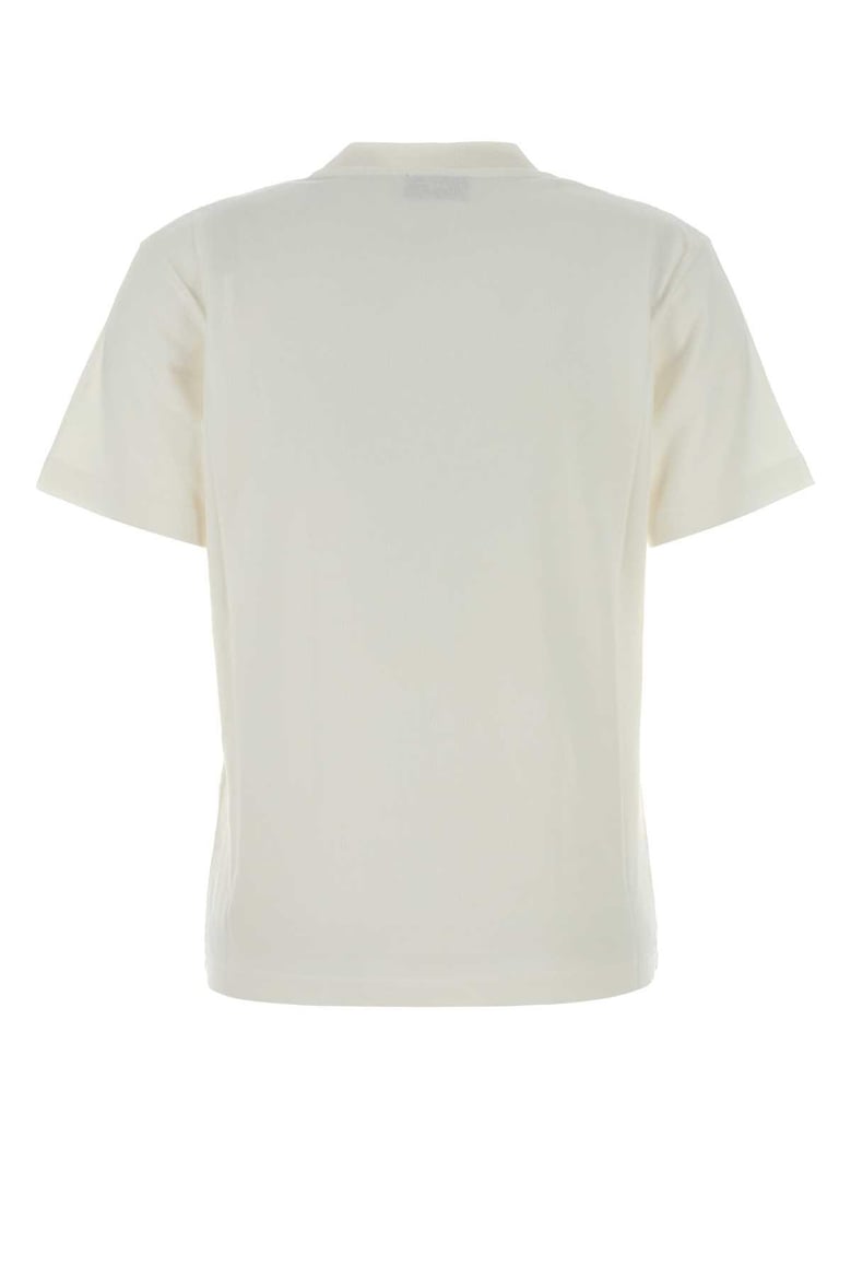 white cotton t-shirt by Selfnex