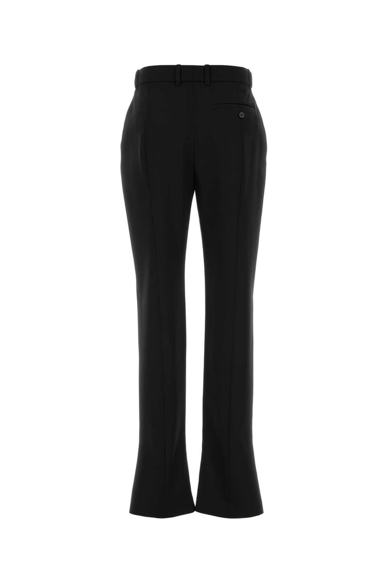 black wool pant by Selfnex