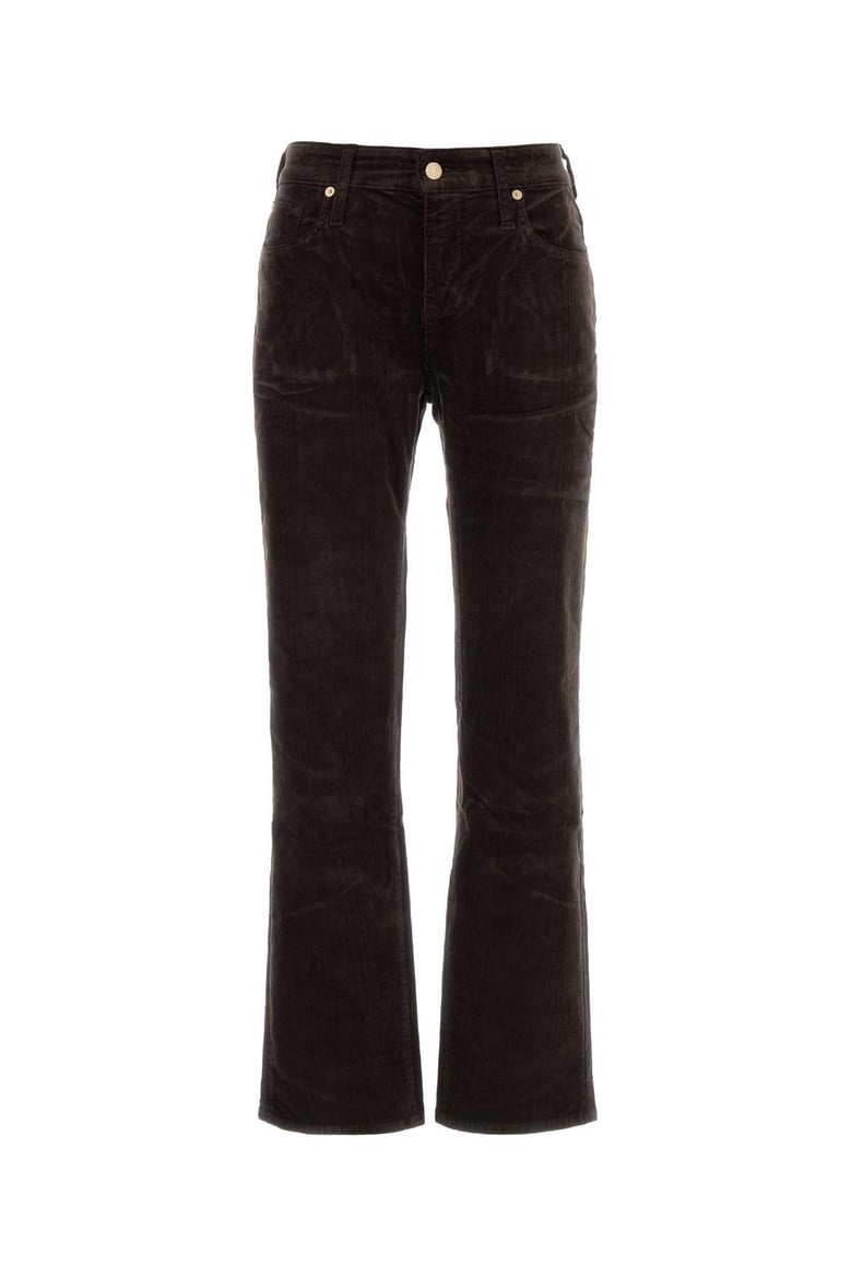 chocolate corduroy calie pant by Selfnex
