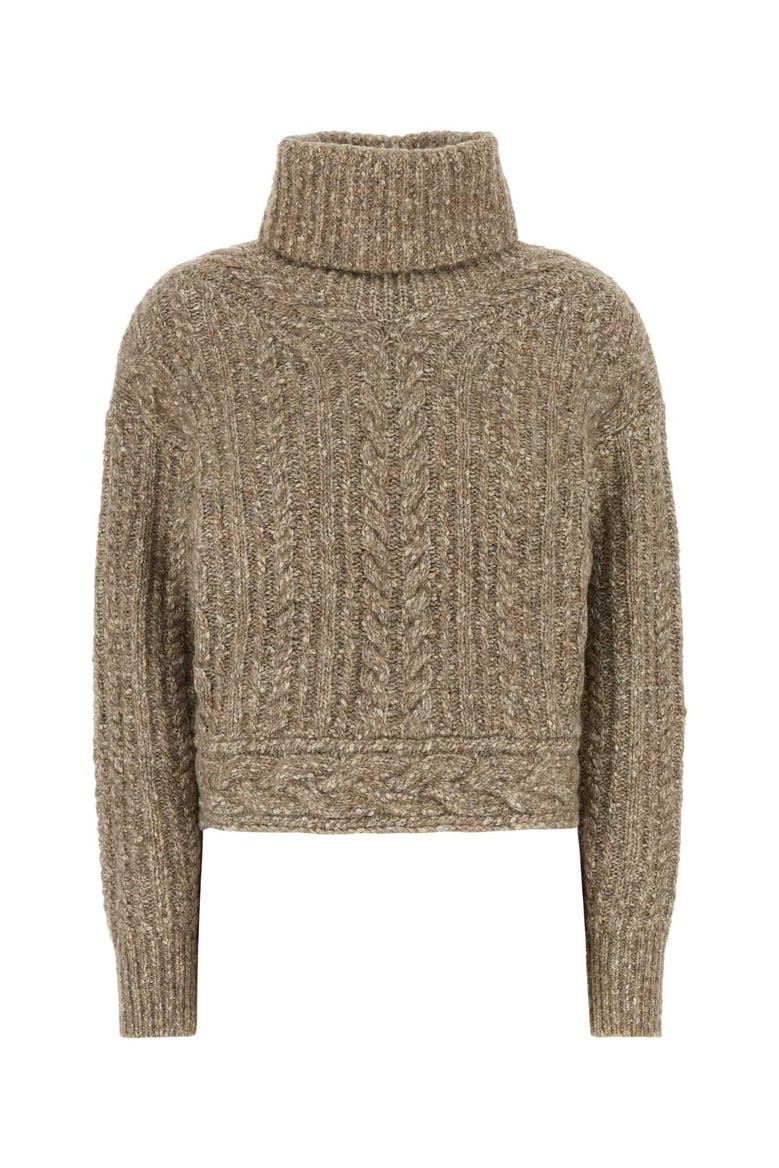 multicolor stretch cotton blend brenda sweater by Selfnex