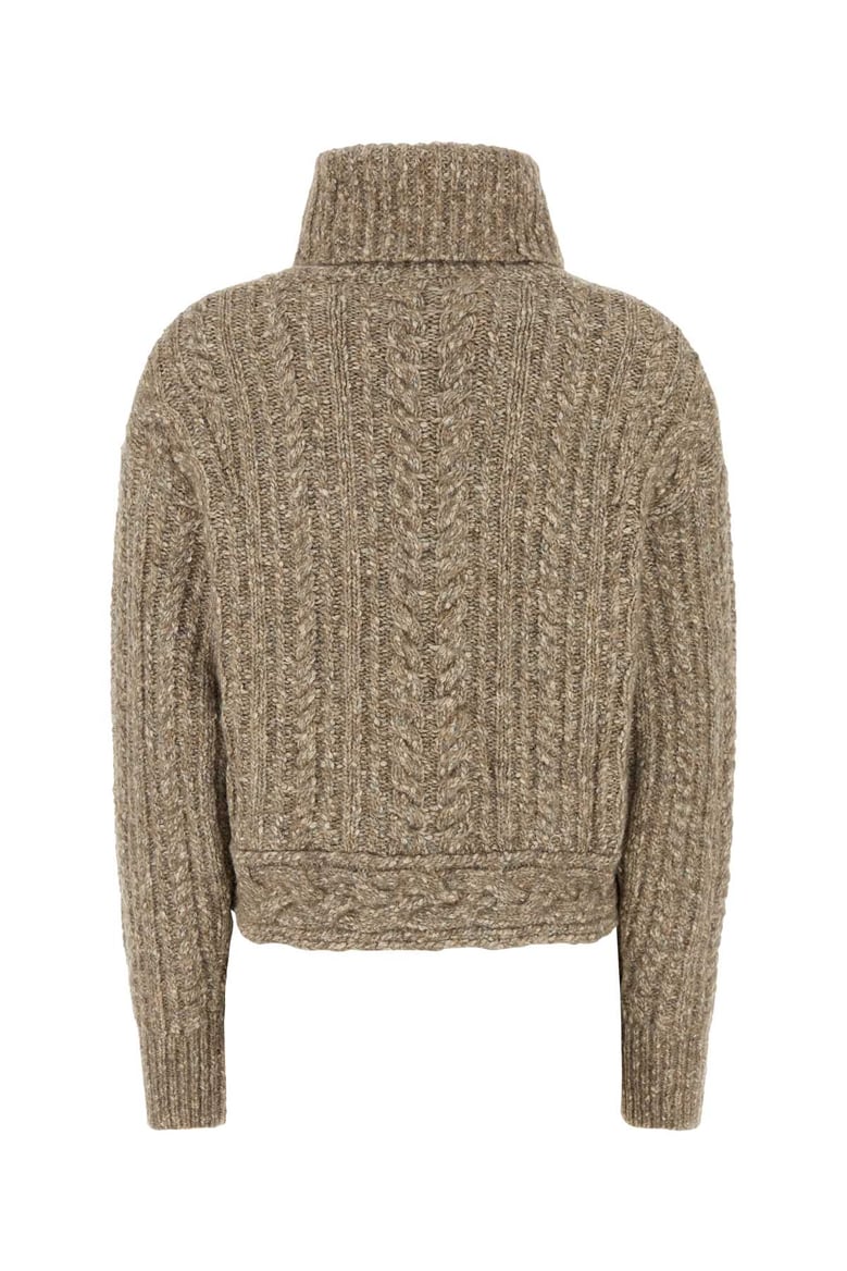 multicolor stretch cotton blend brenda sweater by Selfnex