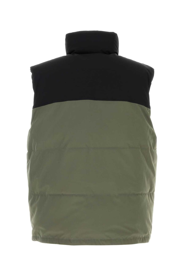 two-tone stretch polyester doudoune padded jacket by Selfnex