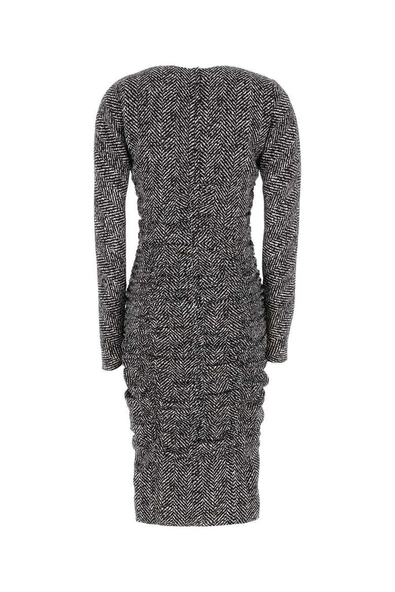 printed cady dress by Selfnex