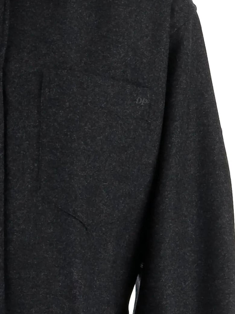 anne wool tailored shirt by Selfnex