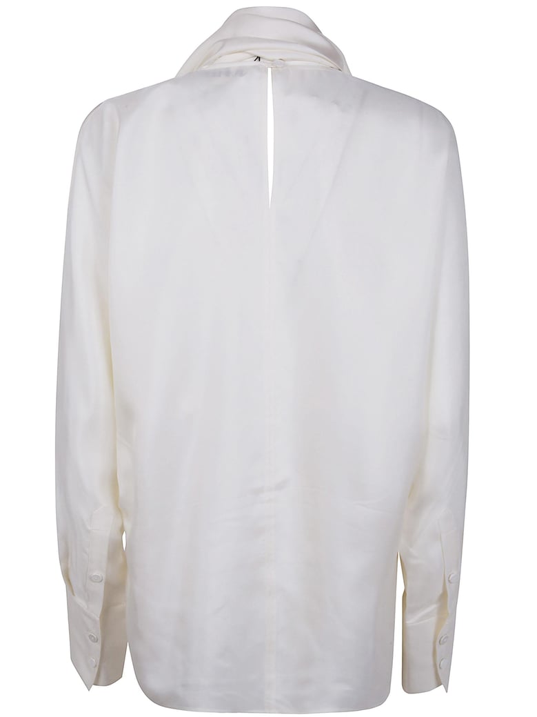 foulard silk top by Selfnex