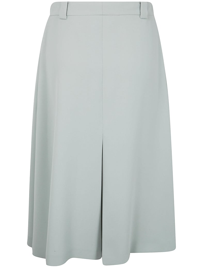 crepe sable midi skirt by Selfnex