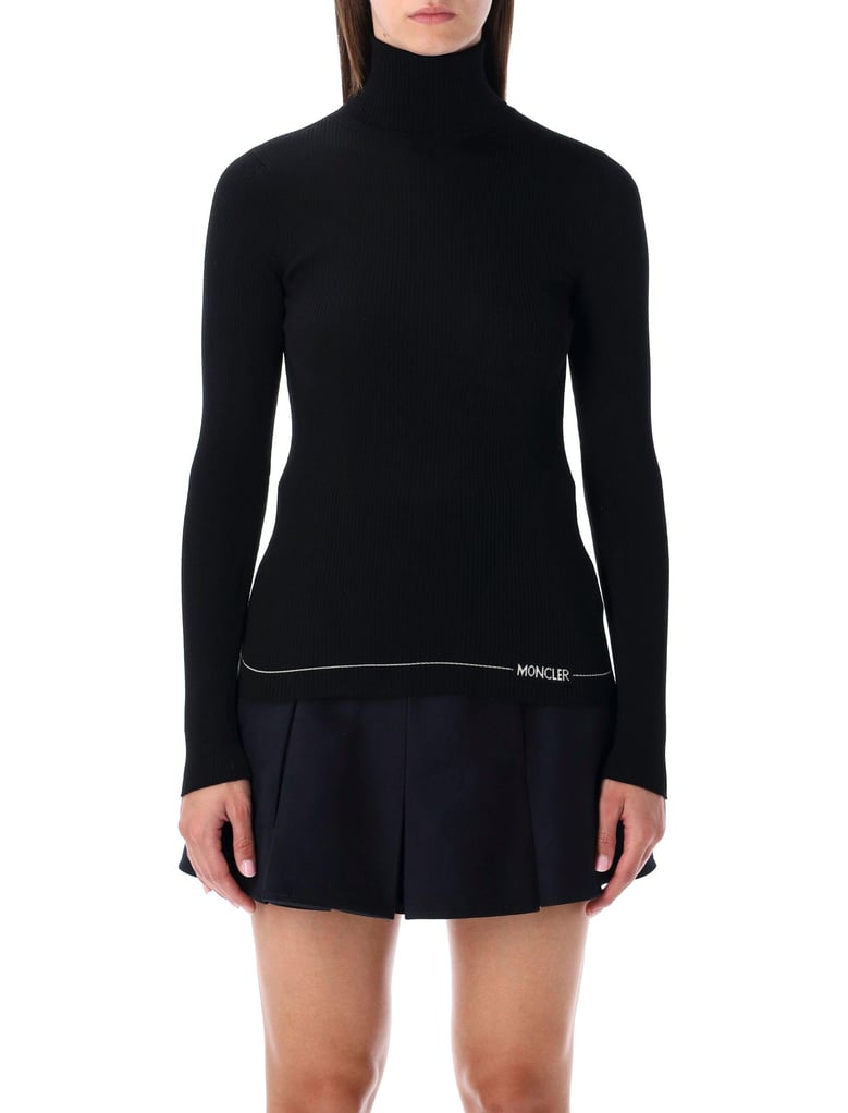 moncler wool polo neck jumper by Selfnex