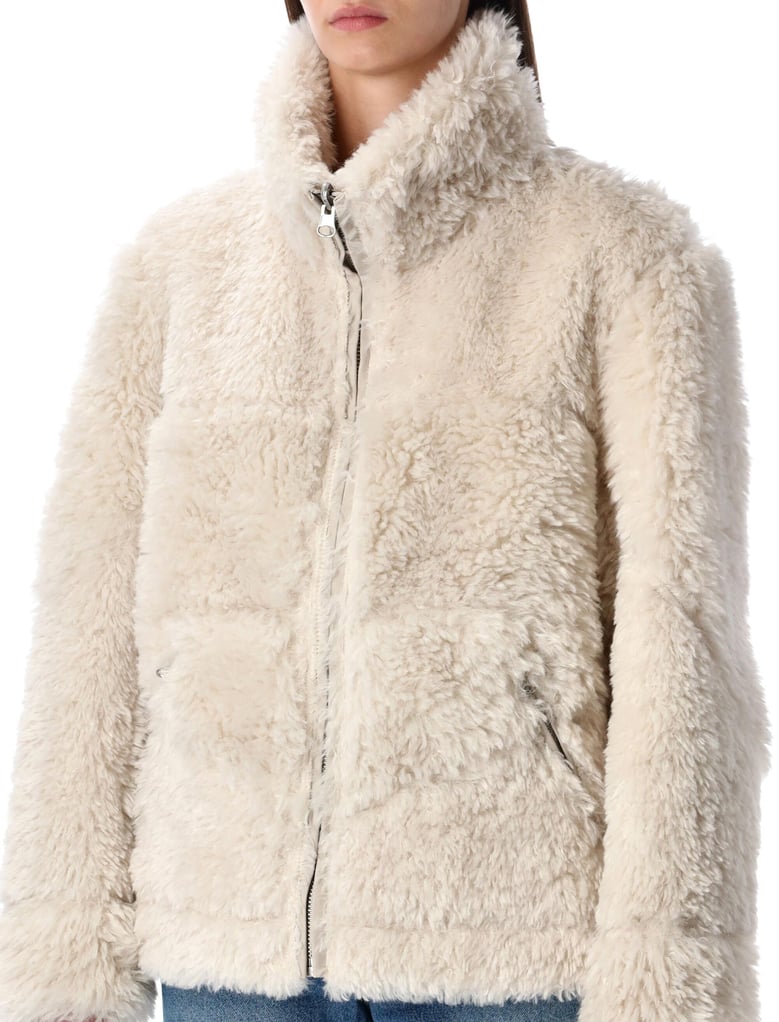 reversible faux fur jacket by Selfnex