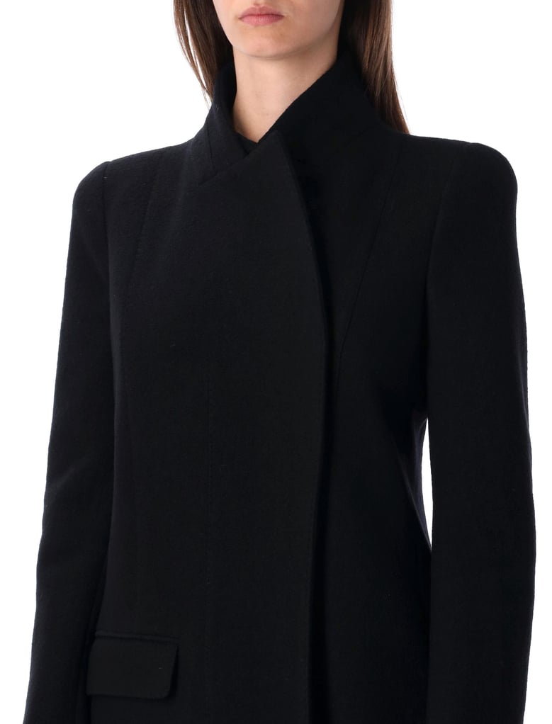 tom ford long wool coat blac by Selfnex