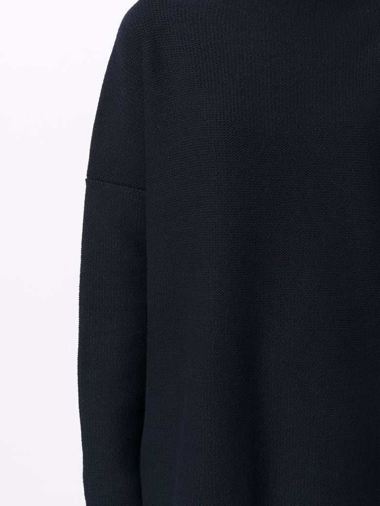 wool turtle-neck sweater by Selfnex