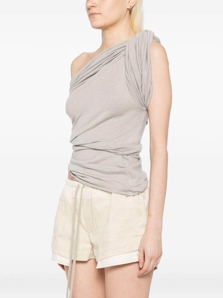 twist cotton tank top by Selfnex