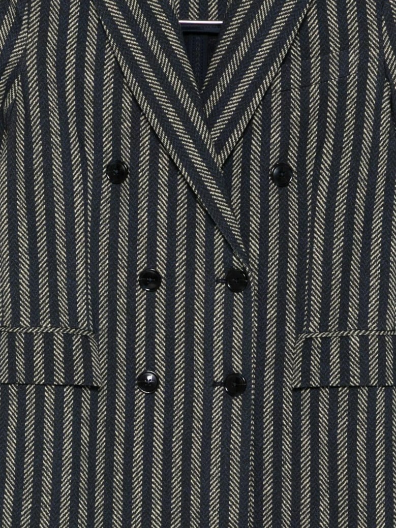 cotton double-breasted jacket by Selfnex