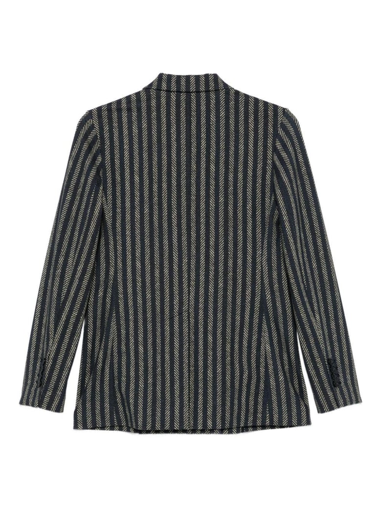 cotton double-breasted jacket by Selfnex