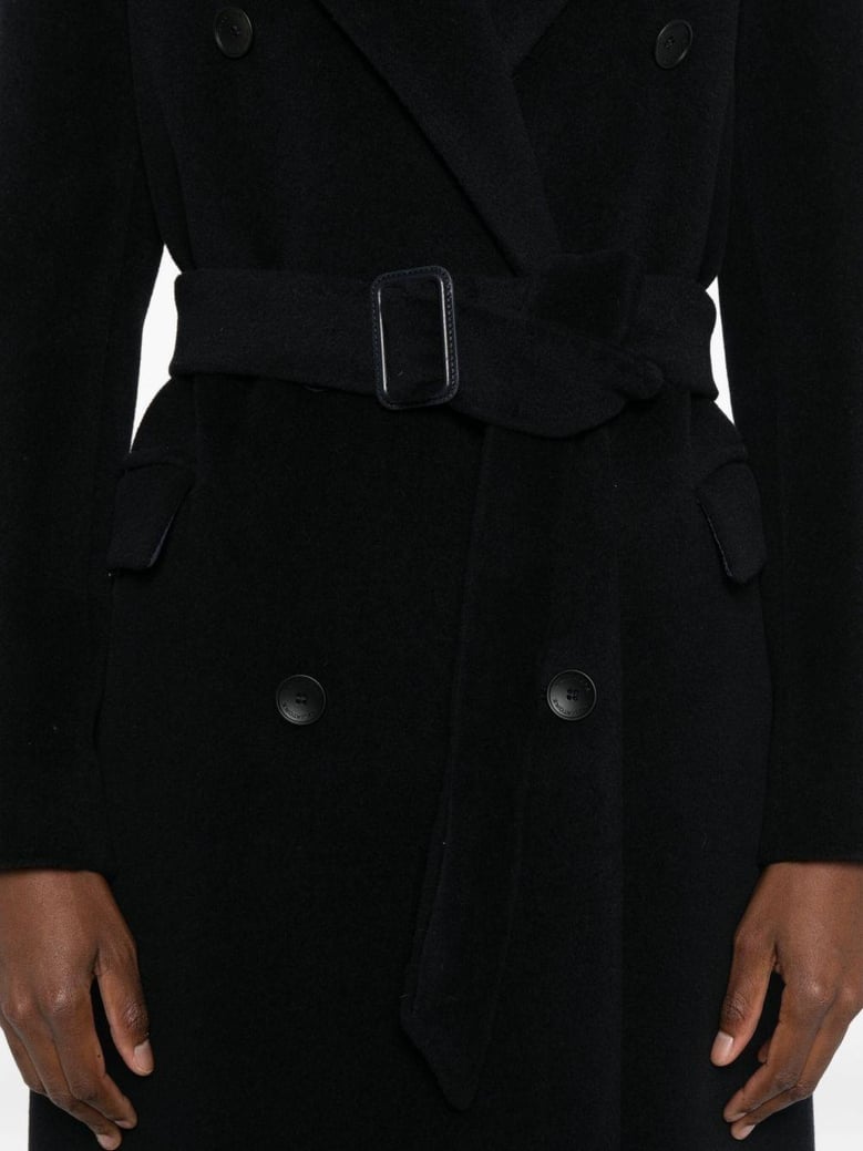 wool double-bteasted coat by Selfnex