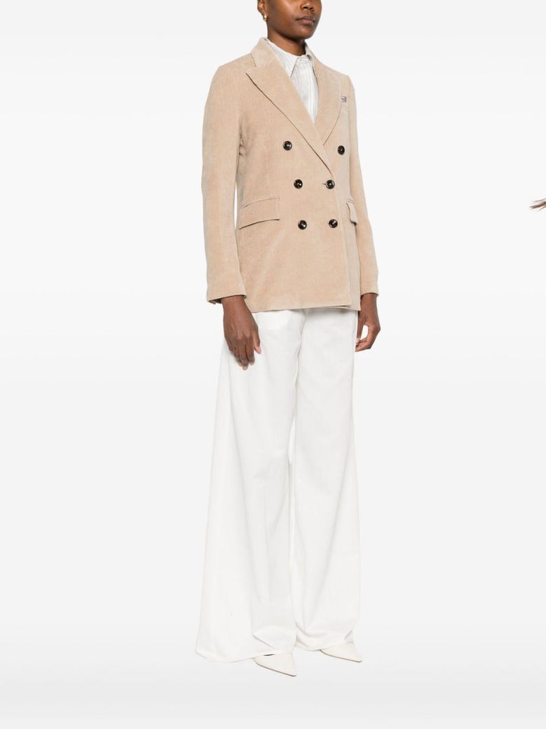 cotton double-breasted jacket by Selfnex
