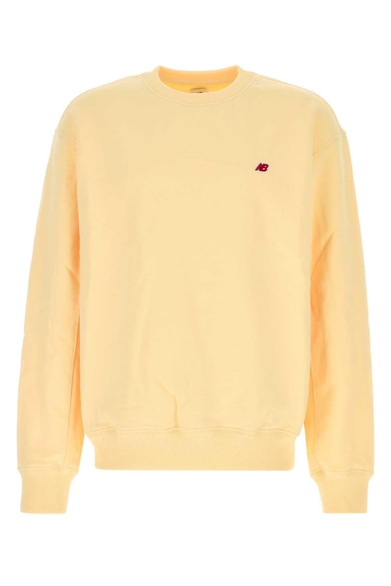 pastel yellow cotton sweatshirt by Selfnex