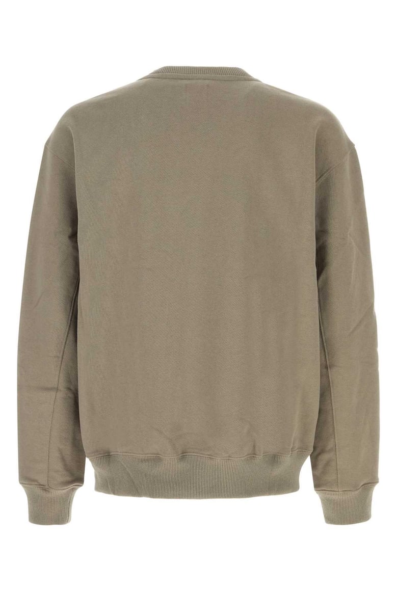 khaki cotton sweatshirt by Selfnex