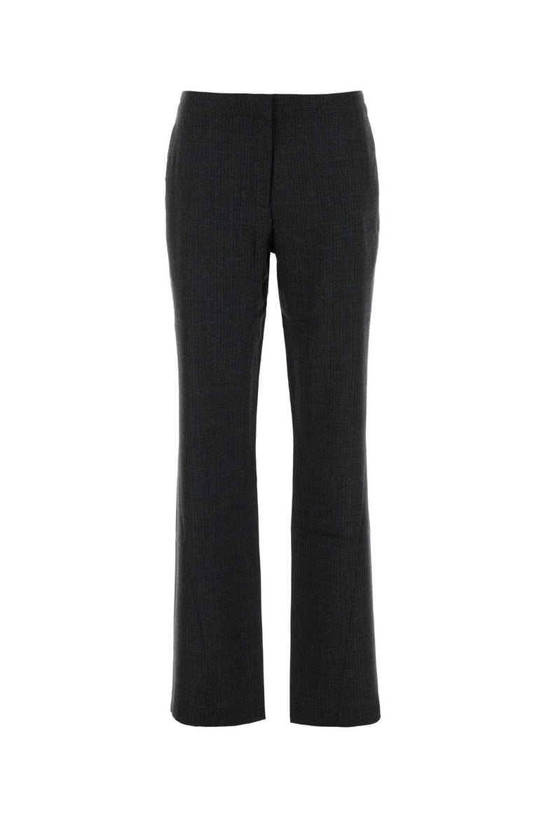 embroidered wool pant by Selfnex
