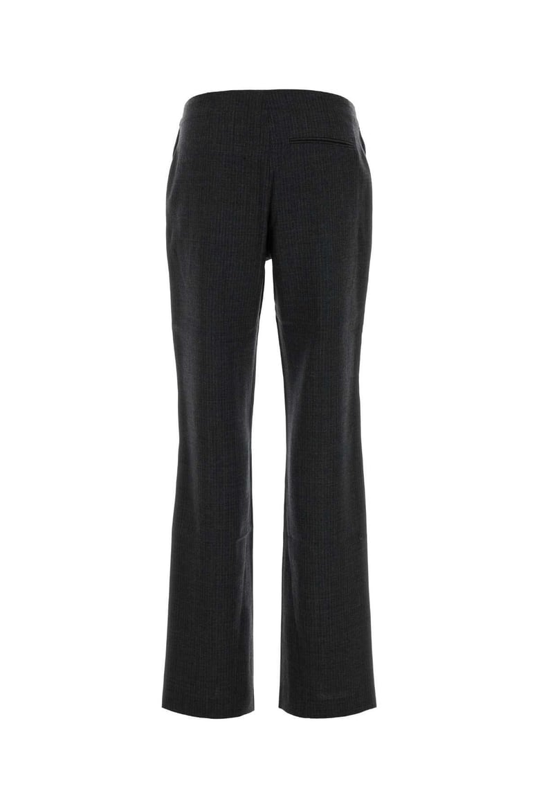 embroidered wool pant by Selfnex