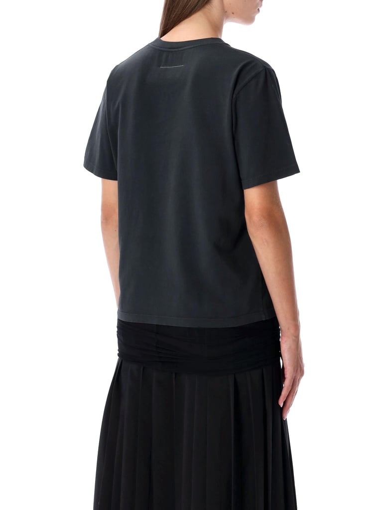mm6 maison margiela wool-blend pleated midi skirt by Selfnex