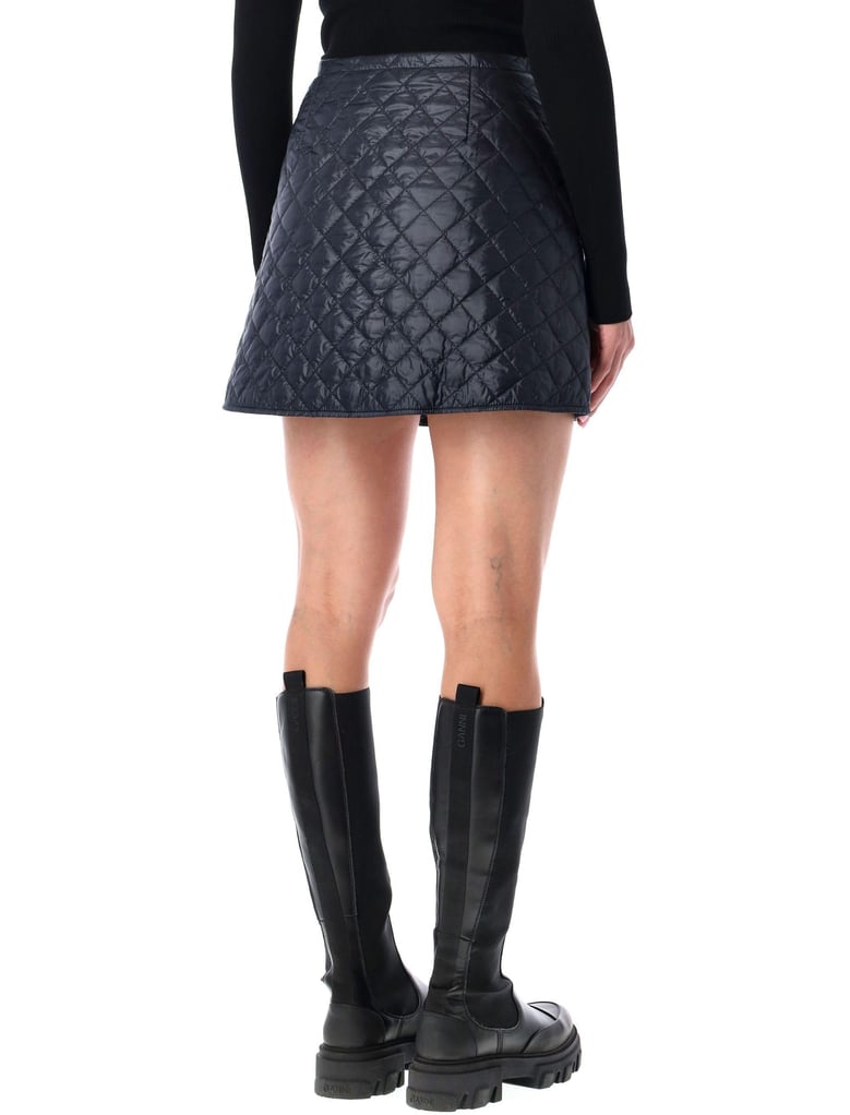moncler diamond-quilted mini skirt by Selfnex