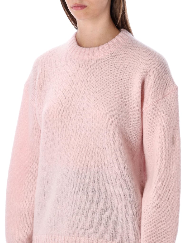 by malene birger brie wool and mohair crewneck sweater by Selfnex