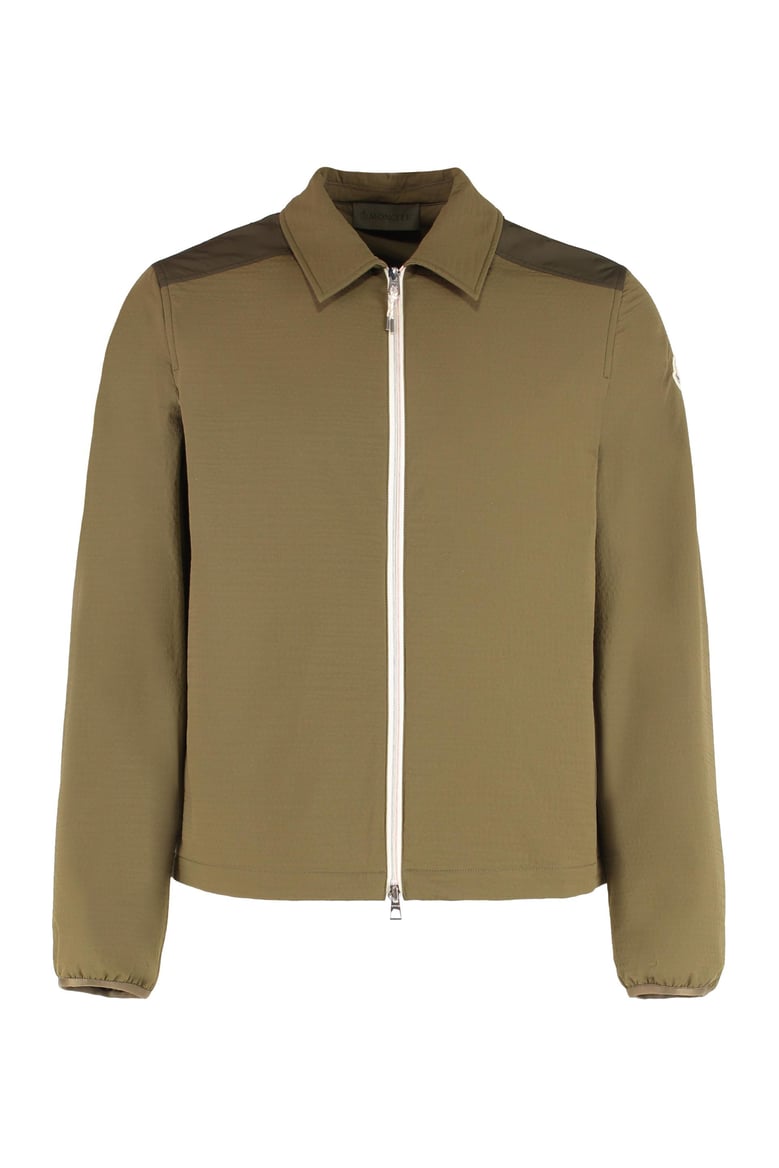quilted seersucker shirt with zip by Selfnex