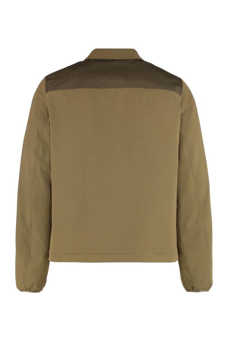 quilted seersucker shirt with zip by Selfnex
