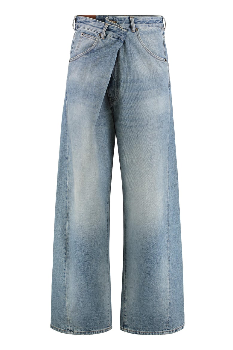 ined oversized jeans by Selfnex