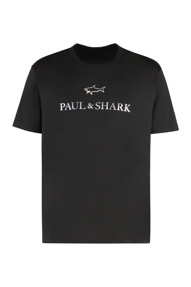 t-shirt in cotton jersey with logo print by Selfnex