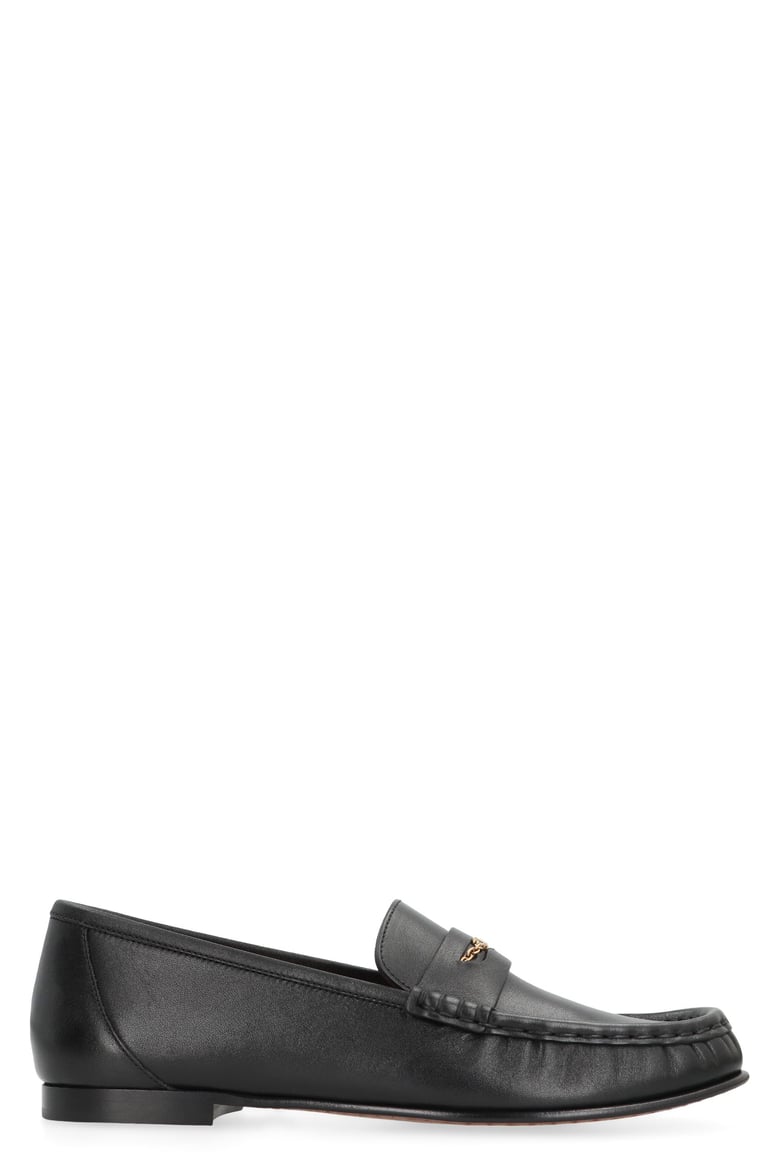 chloé leather loafers by Selfnex