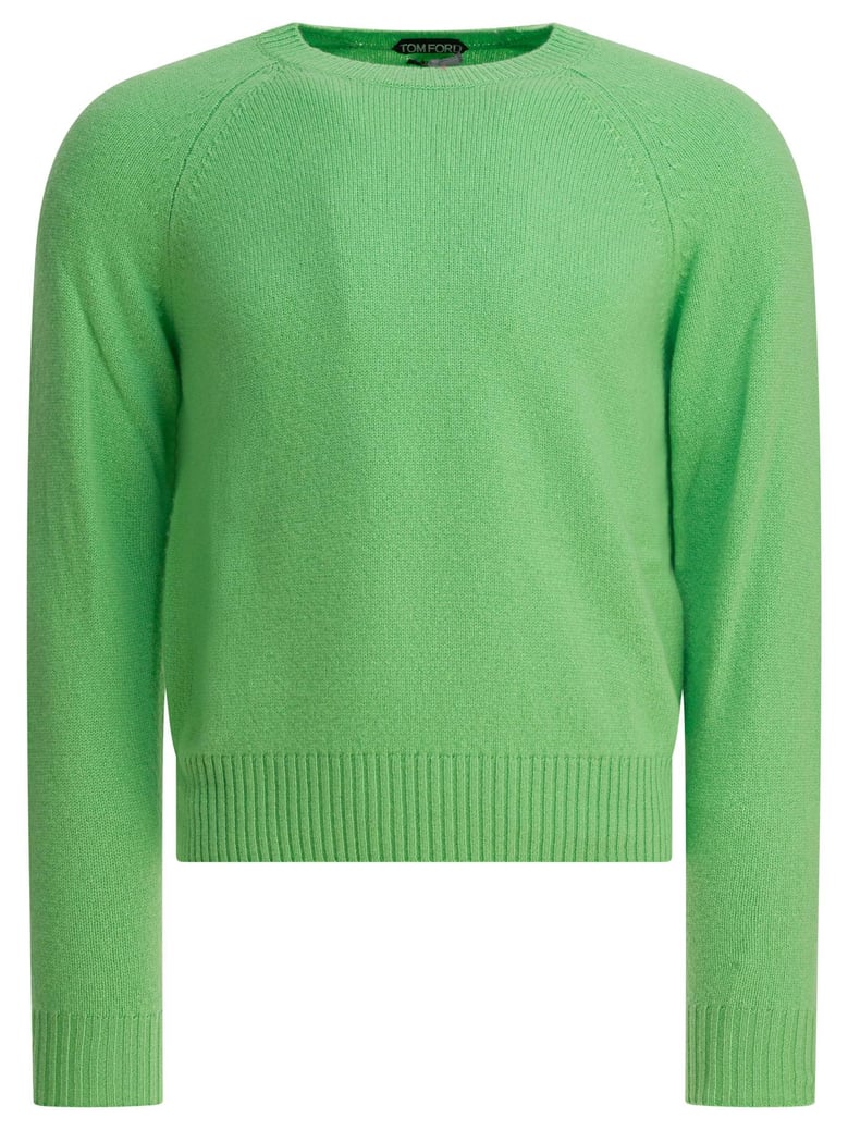 cashmere crewneck sweater by Selfnex