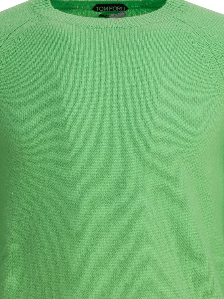 cashmere crewneck sweater by Selfnex