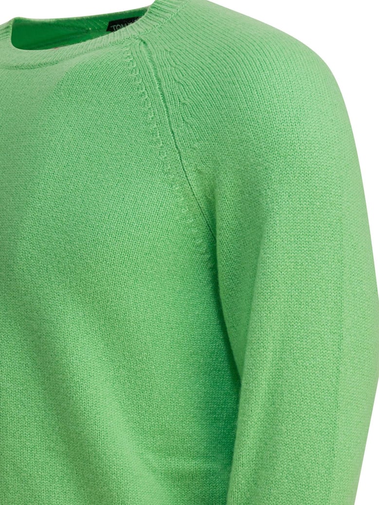 cashmere crewneck sweater by Selfnex