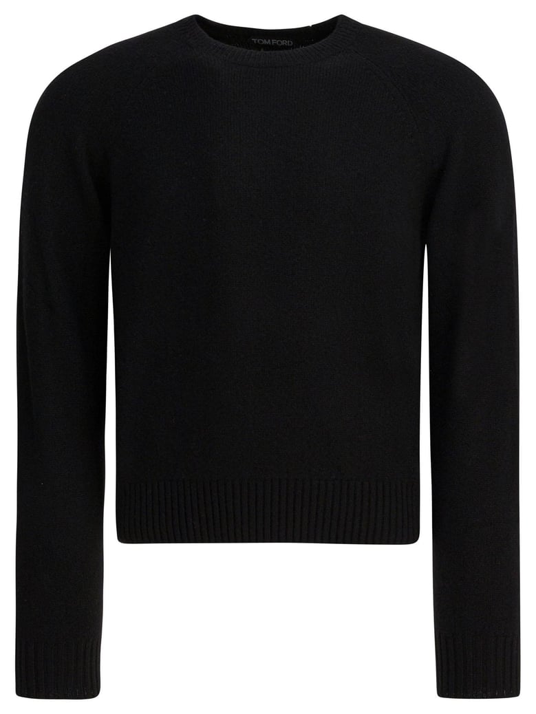 cashmere crewneck sweater by Selfnex