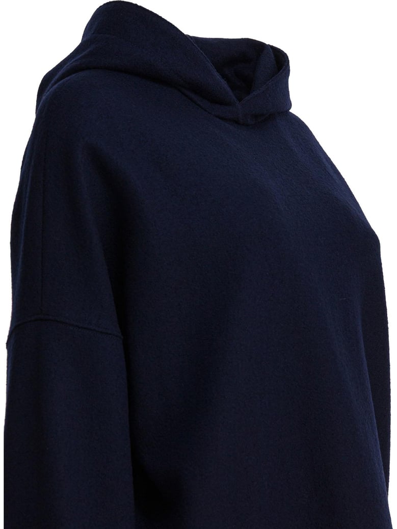 blue wool sweatshirt by Selfnex