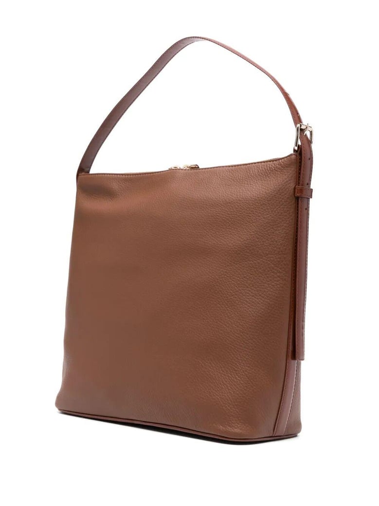 vera shoulder bag in grained leather by Selfnex