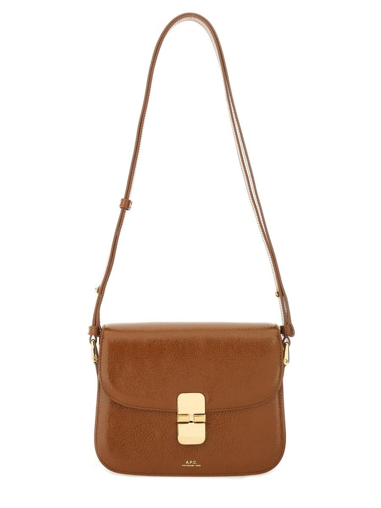 grace small bag in crinkled leather by Selfnex