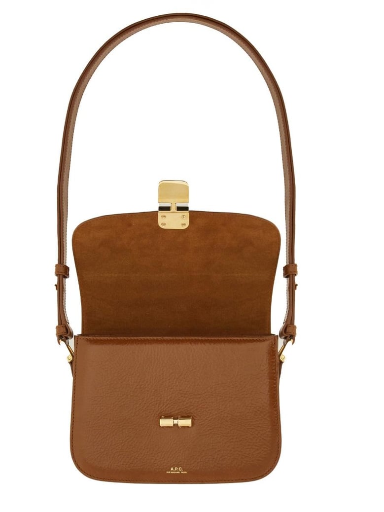 grace small bag in crinkled leather by Selfnex