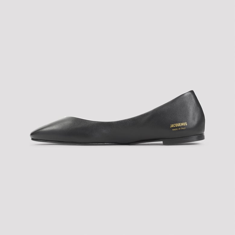 les ballerines ovalo in two-toned leather by Selfnex