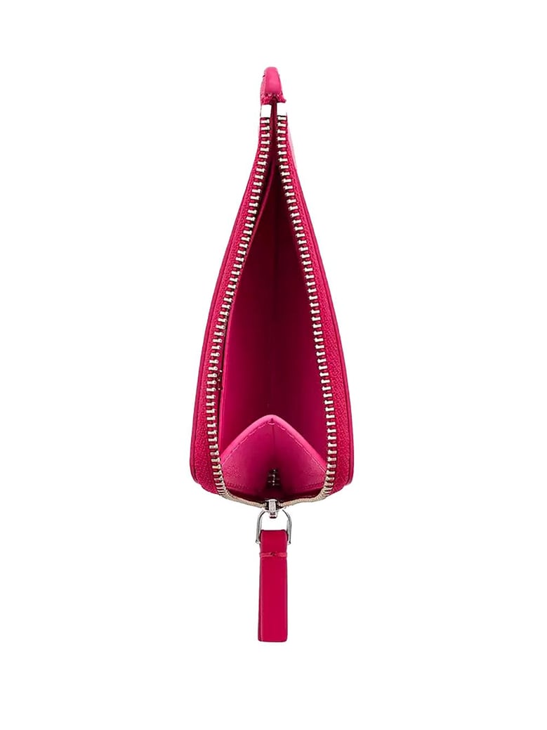 the top zip charm wallet by Selfnex