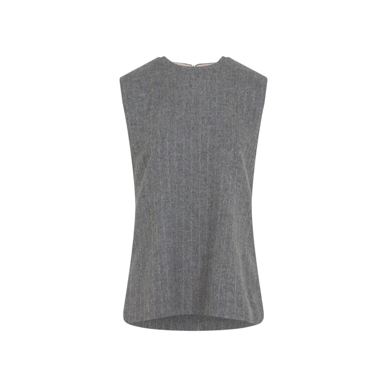 sleeveless shift top by Selfnex