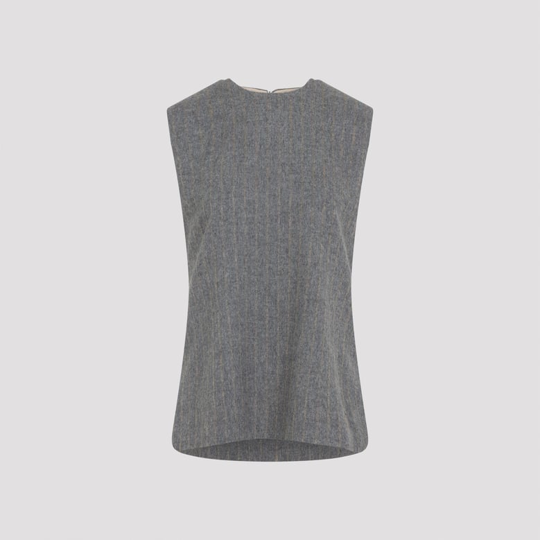 sleeveless shift top by Selfnex