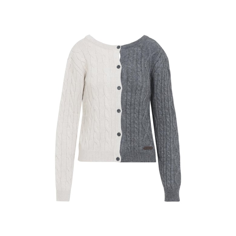 bicolor cardigan by Selfnex