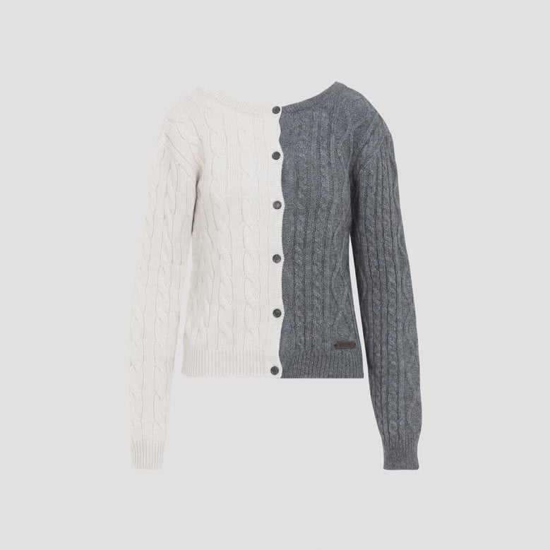 bicolor cardigan by Selfnex