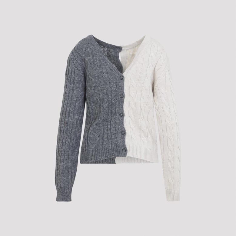bicolor cardigan by Selfnex
