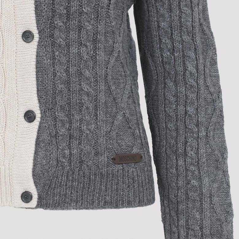bicolor cardigan by Selfnex