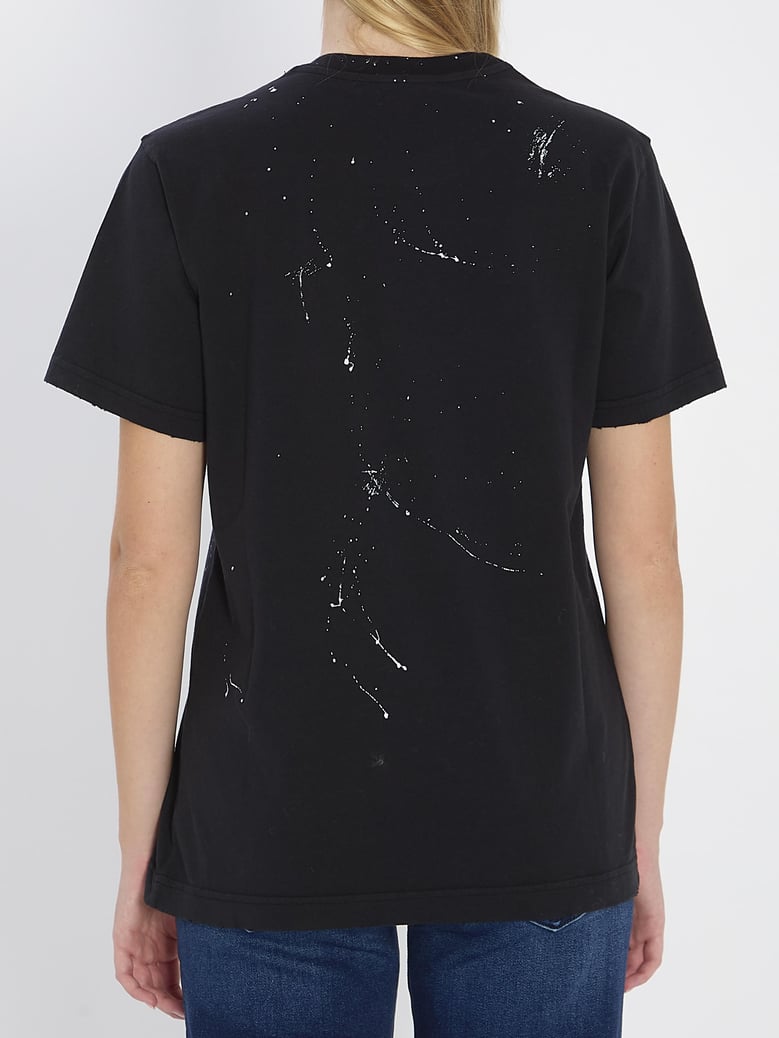 printed cotton t-shirt by Selfnex